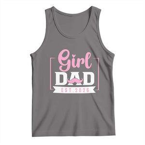 Girl Dad Est 2026 Tank Top Proud New Dad Gift TS12 Deep Heather Print Your Wear