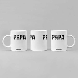 Camping Papa Coffee Mug Camper Dad Fathers Day Gift TS12 Print Your Wear