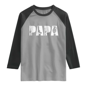 Proud Hunter Dad Raglan Shirt Funny Hunting Lifestyle Fathers Day Gift