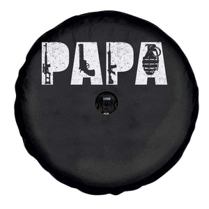 Proud Hunter Dad Spare Tire Cover Funny Hunting Lifestyle Fathers Day Gift TS12 Print Your Wear