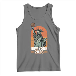Vintage Statue Of Liberty Basketball Tank Top New York Sports Lover