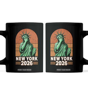 Statue Of Liberty Hoops Coffee Mug New York Pride 2026