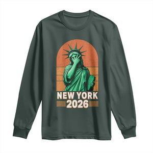 Statue Of Liberty Hoops Long Sleeve Shirt New York Pride 2026
