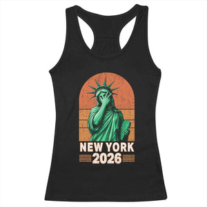 Statue Of Liberty Hoops Racerback Tank Top New York Pride 2026