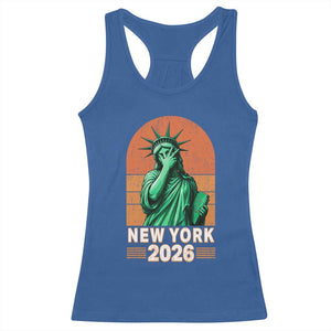 Statue Of Liberty Hoops Racerback Tank Top New York Pride 2026