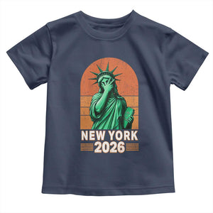 Statue Of Liberty Hoops Toddler T Shirt New York Pride 2026
