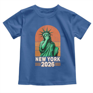 Statue Of Liberty Hoops Toddler T Shirt New York Pride 2026