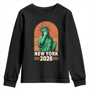 Statue Of Liberty Hoops Youth Sweatshirt New York Pride 2026