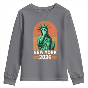 Statue Of Liberty Hoops Youth Sweatshirt New York Pride 2026