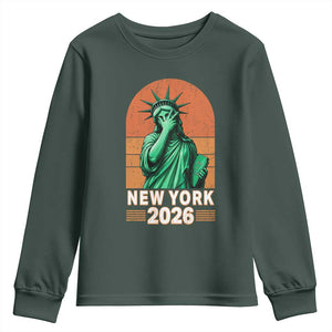 Statue Of Liberty Hoops Youth Sweatshirt New York Pride 2026