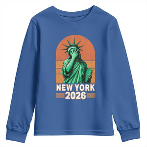 Statue Of Liberty Hoops Youth Sweatshirt New York Pride 2026