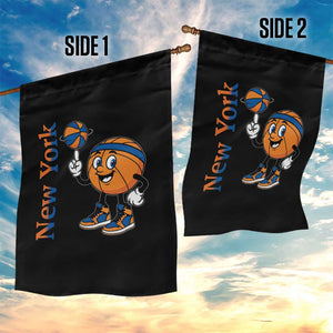 Funny New York Pride Garden Flag Basketball Lover Fan Gift