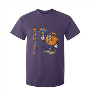 Funny New York Pride T Shirt For Kid Basketball Lover Fan Gift TS12 Purple Print Your Wear