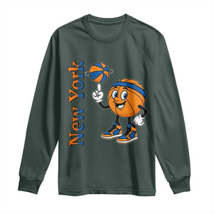 Funny New York Pride Long Sleeve Shirt Basketball Lover Fan Gift