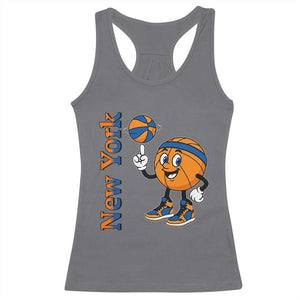 Funny New York Pride Racerback Tank Top Basketball Lover Fan Gift