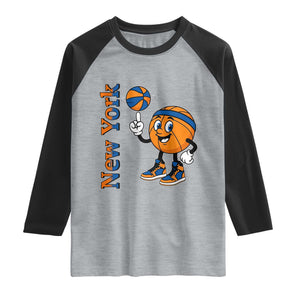 Funny New York Pride Raglan Shirt Basketball Lover Fan Gift