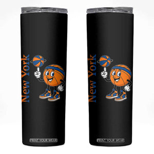 Funny New York Pride Skinny Tumbler Basketball Lover Fan Gift