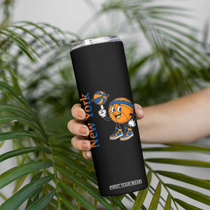 Funny New York Pride Skinny Tumbler Basketball Lover Fan Gift
