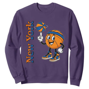 Funny New York Pride Sweatshirt Basketball Lover Fan Gift