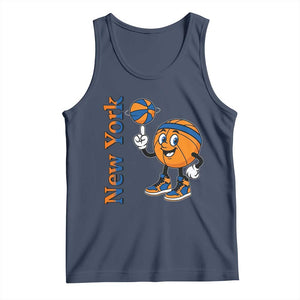 Funny New York Pride Tank Top Basketball Lover Fan Gift TS12 Navy Print Your Wear