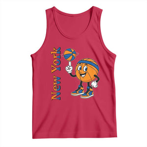 Funny New York Pride Tank Top Basketball Lover Fan Gift TS12 Red Print Your Wear