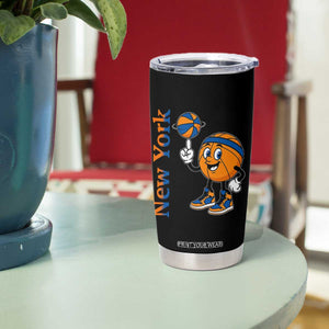 Funny New York Pride Tumbler Cup Basketball Lover Fan Gift