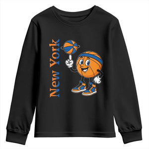 Funny New York Pride Youth Sweatshirt Basketball Lover Fan Gift