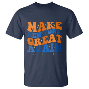 Make New York Great Again T Shirt Retro Wave Graphic