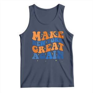 Make New York Great Again Tank Top Retro Wave Graphic