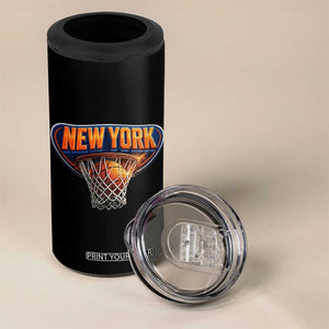 New York Game Day Gift Hoops Lover 4 in 1 Can Cooler Tumbler