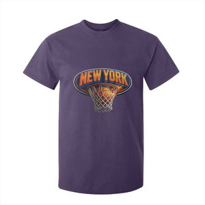 New York Game Day Gift Hoops Lover T Shirt For Kid