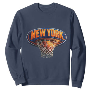 New York Game Day Gift Hoops Lover Sweatshirt