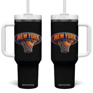New York Game Day Gift Hoops Lover Tumbler With Handle