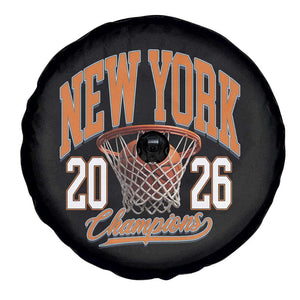 Vintage New York Champions 2026 Spare Tire Cover Hoops Fan Gift