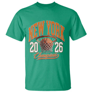 Vintage New York Champions 2026 T Shirt Hoops Fan Gift