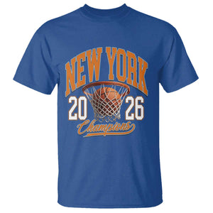 Vintage New York Champions 2026 T Shirt Hoops Fan Gift