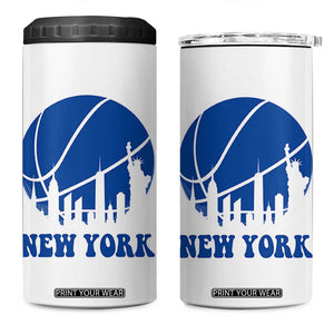 New York Skyline 4 in 1 Can Cooler Tumbler Proud Game Day Sports Fan Gift