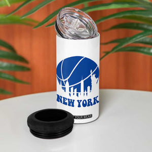New York Skyline 4 in 1 Can Cooler Tumbler Proud Game Day Sports Fan Gift