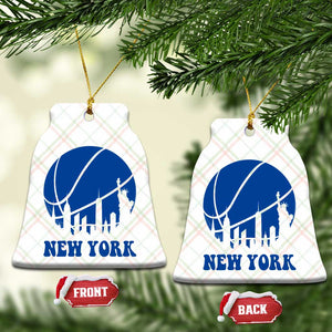 New York Skyline Ceramic Ornament Proud Game Day Sports Fan Gift