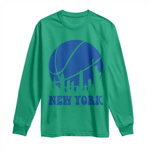 New York Skyline Long Sleeve Shirt Proud Game Day Sports Fan Gift