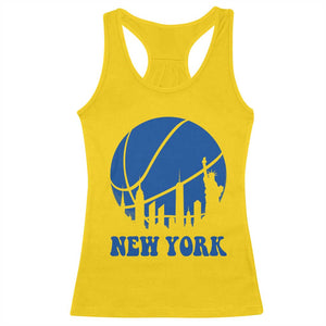New York Skyline Racerback Tank Top Proud Game Day Sports Fan Gift