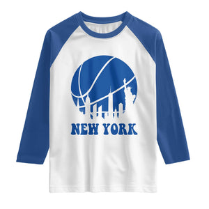 New York Skyline Raglan Shirt Proud Game Day Sports Fan Gift