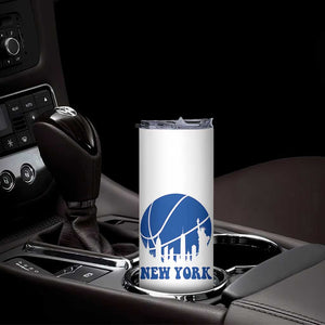 New York Skyline Skinny Tumbler Proud Game Day Sports Fan Gift