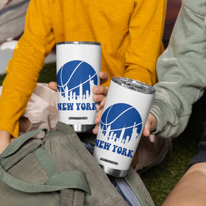 New York Skyline Tumbler Cup Proud Game Day Sports Fan Gift