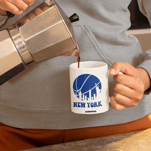 New York Skyline Coffee Mug Proud Game Day Sports Fan Gift