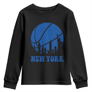 New York Skyline Youth Sweatshirt Proud Game Day Sports Fan Gift