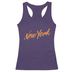 New York Pride Racerback Tank Top Classic Throwback Sports Fan