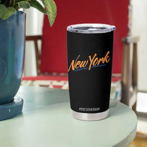 New York Pride Tumbler Cup Classic Throwback Sports Fan