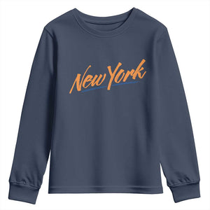 New York Pride Youth Sweatshirt Classic Throwback Sports Fan