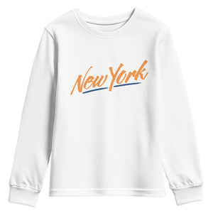 New York Pride Youth Sweatshirt Classic Throwback Sports Fan